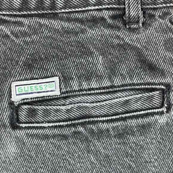 80s Vintage Guess by Georges Marciano USA Jean Shorts - Picture 4 of 10
